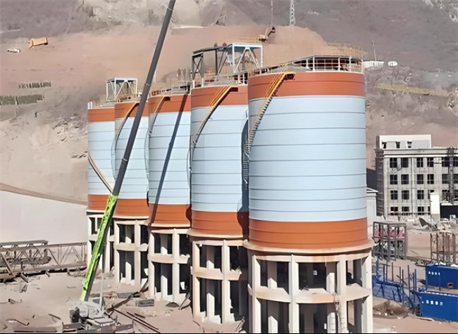 林周高架钢板仓