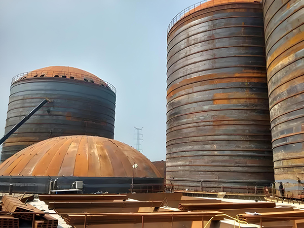 林周焦粉钢板仓